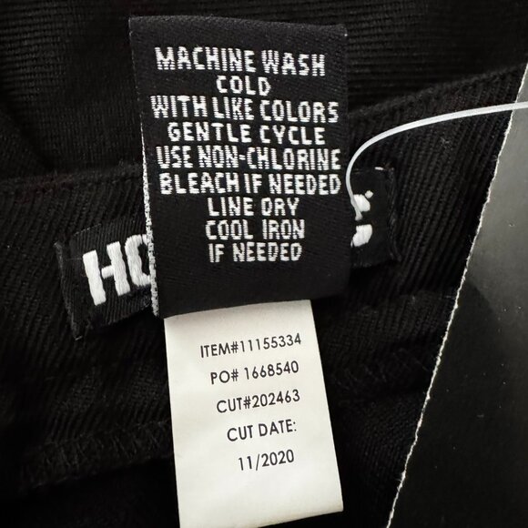 Hot Topic Black Pleated Mini Tennis Skirt with grosgrain ribbon trim NWT - Med - Picture 5 of 6